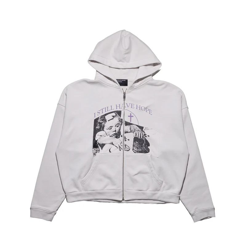 I Still Have Hope Assemblage Zip Hoodie