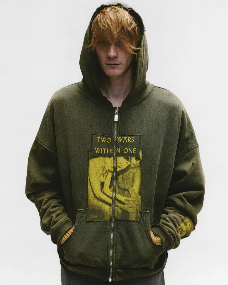 Two Wars Within One Assemblage Hoodie