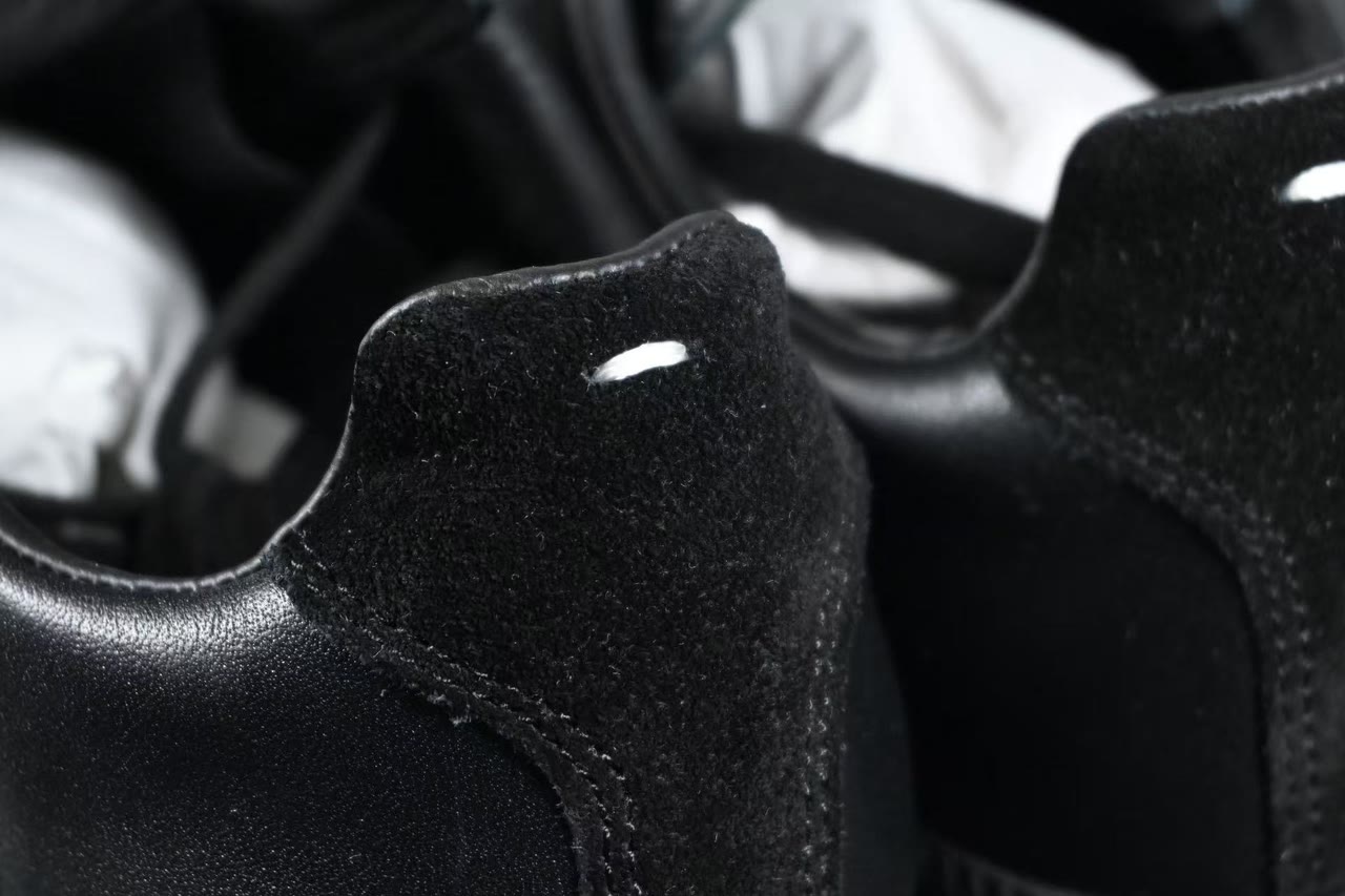 Maison Margiela Replica GAT Sneakers — Pure Black 2