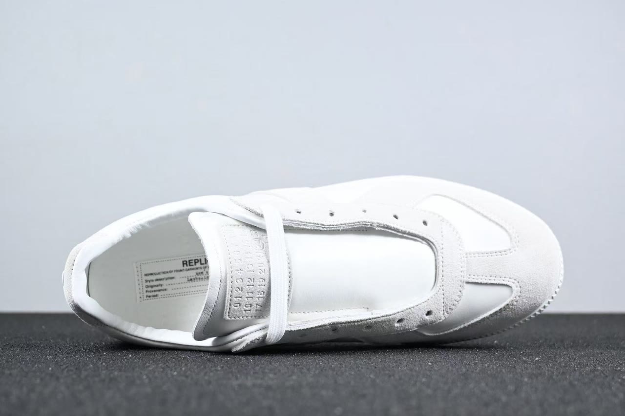 Maison Margiela Replica GAT Sneakers — Pure White 4