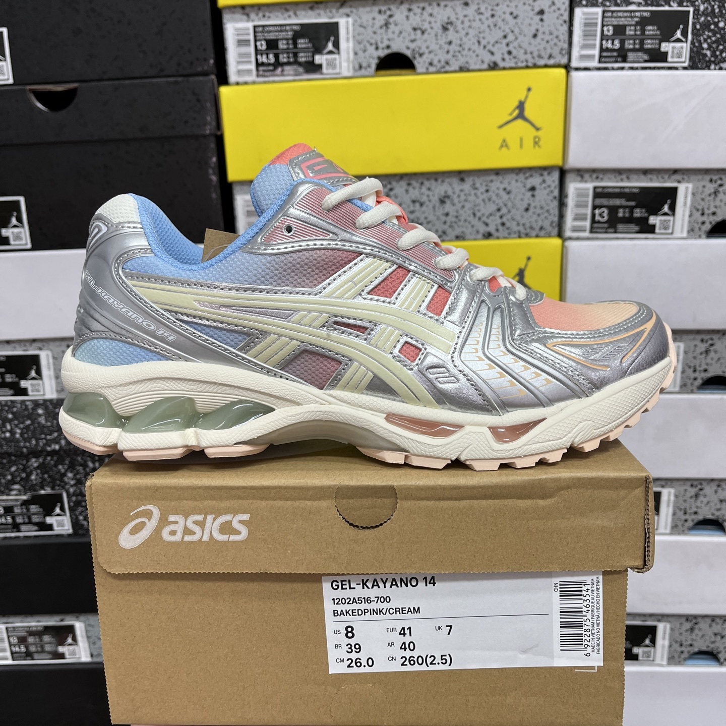 ASICS Gel-Kayano 14 1202A516-700 manufacturer view 1