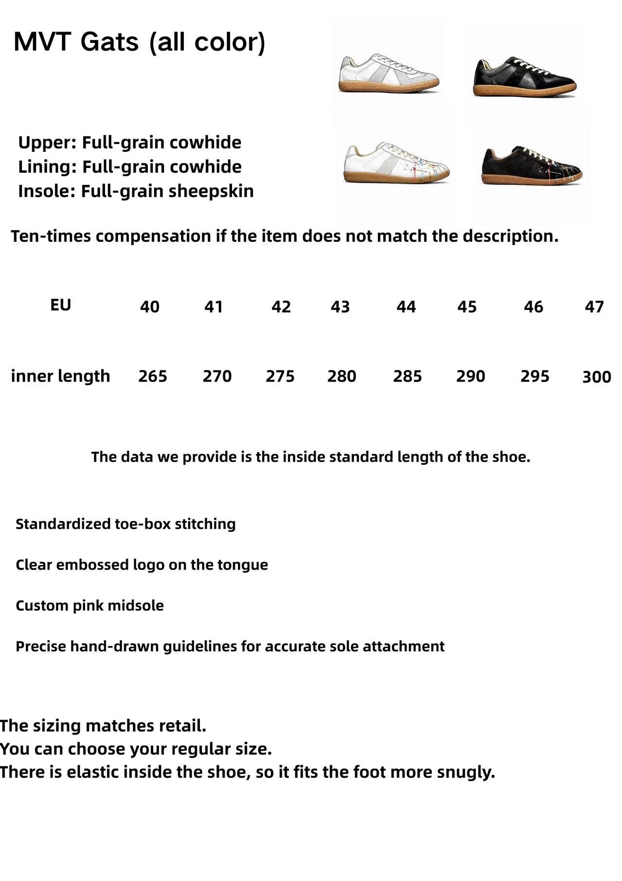 Maison Margiela Replica GAT Sneakers — Japan 4