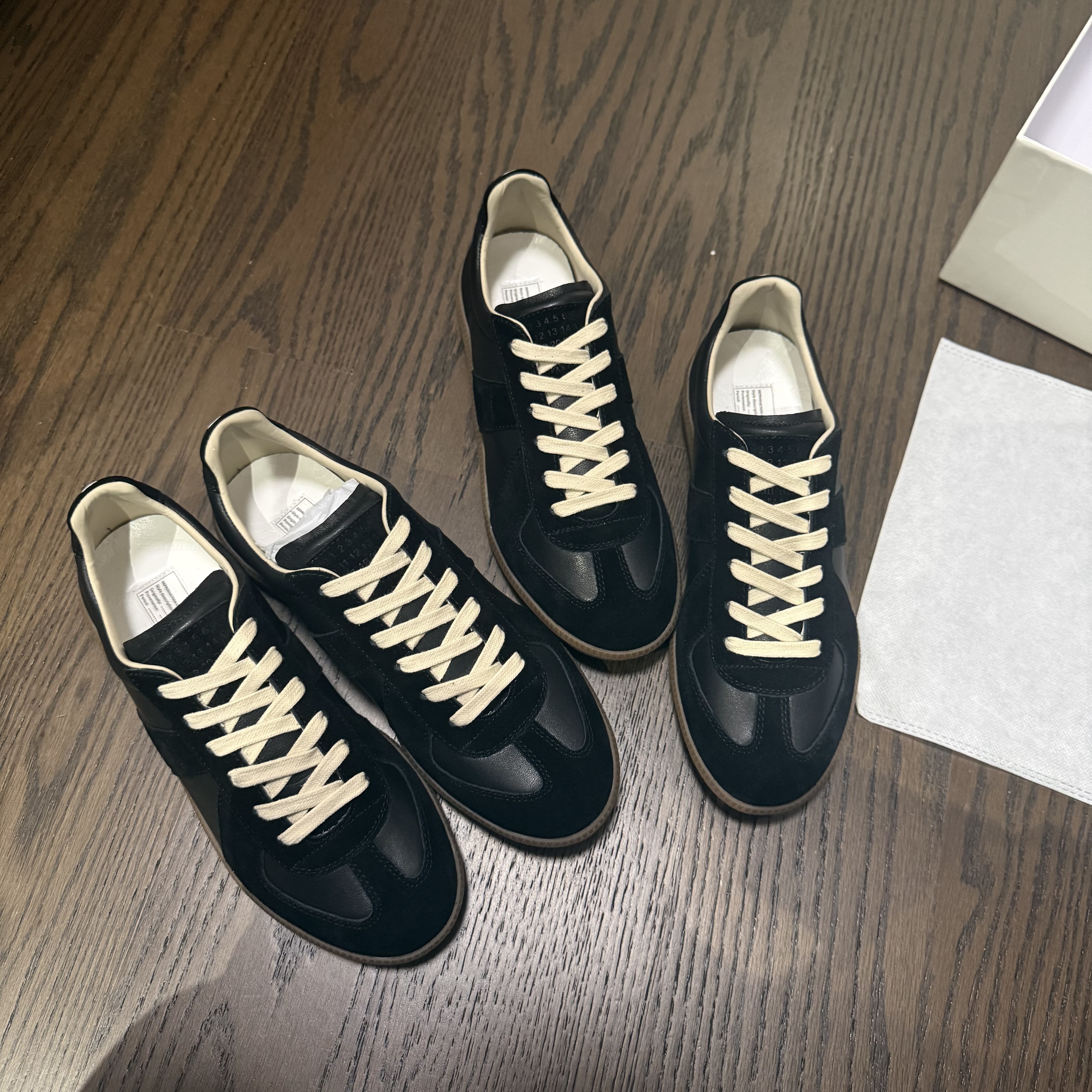 Maison Margiela Replica GAT Sneakers — Black