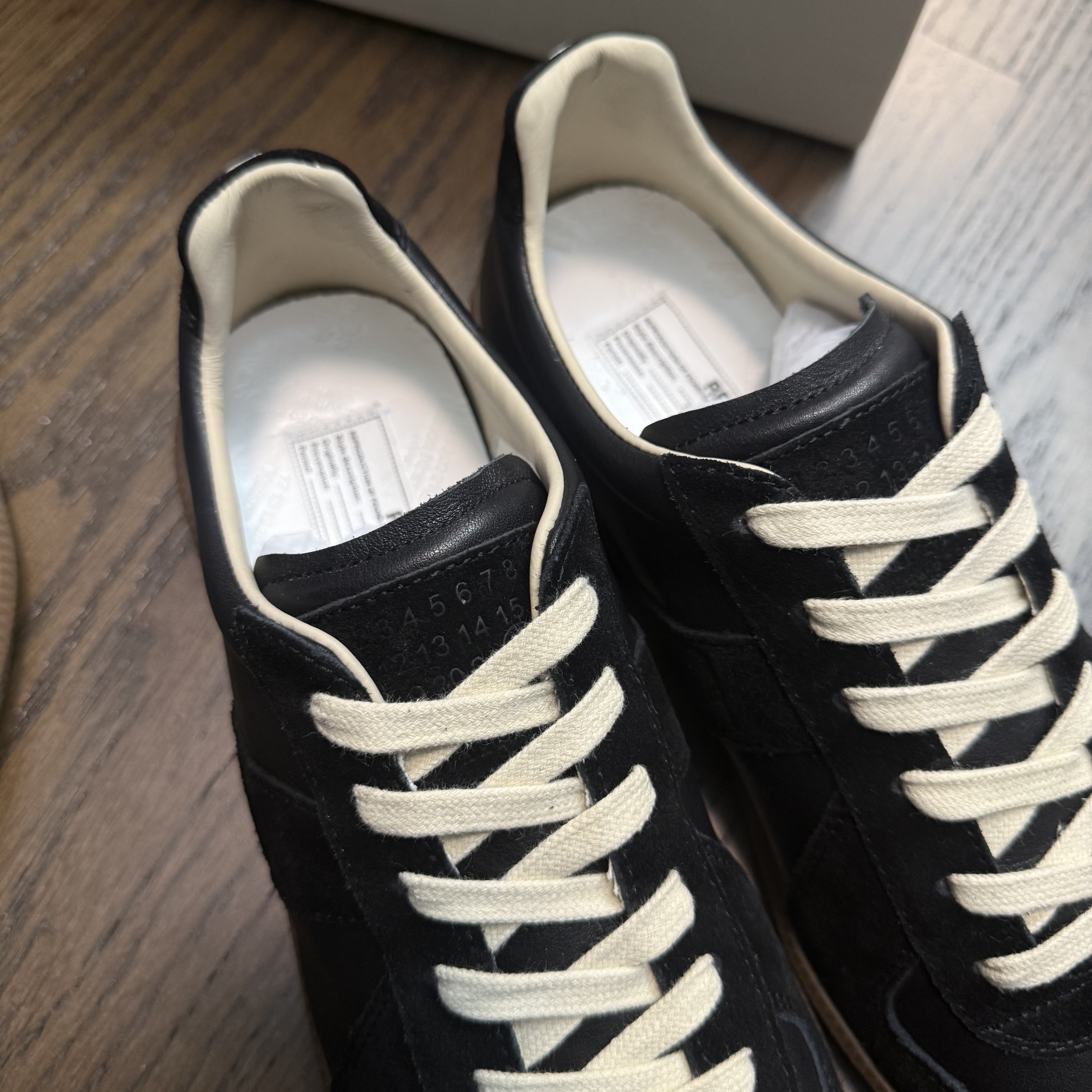 Maison Margiela Replica GAT Sneakers — Black 2