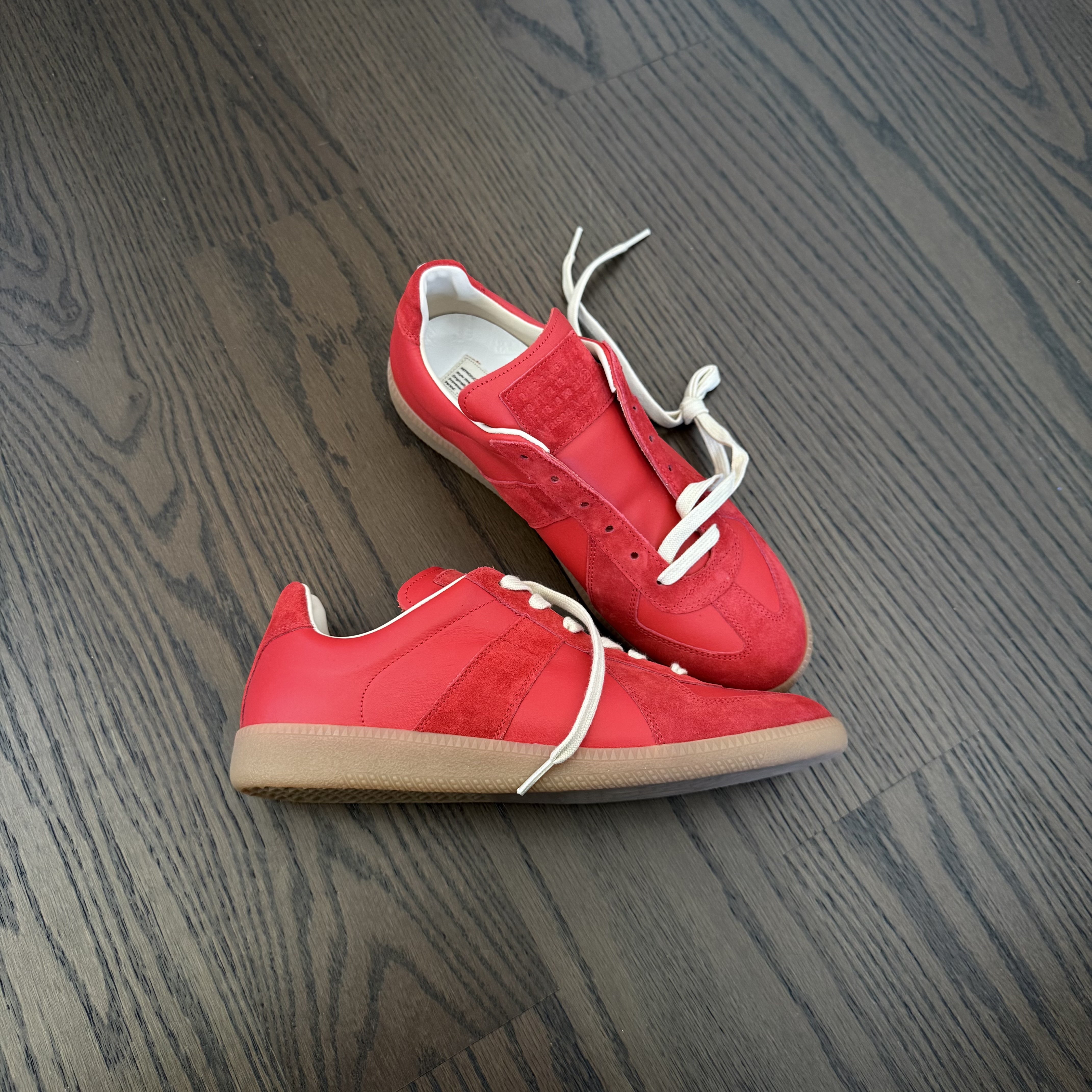 Maison Margiela Replica GAT Sneakers — Red