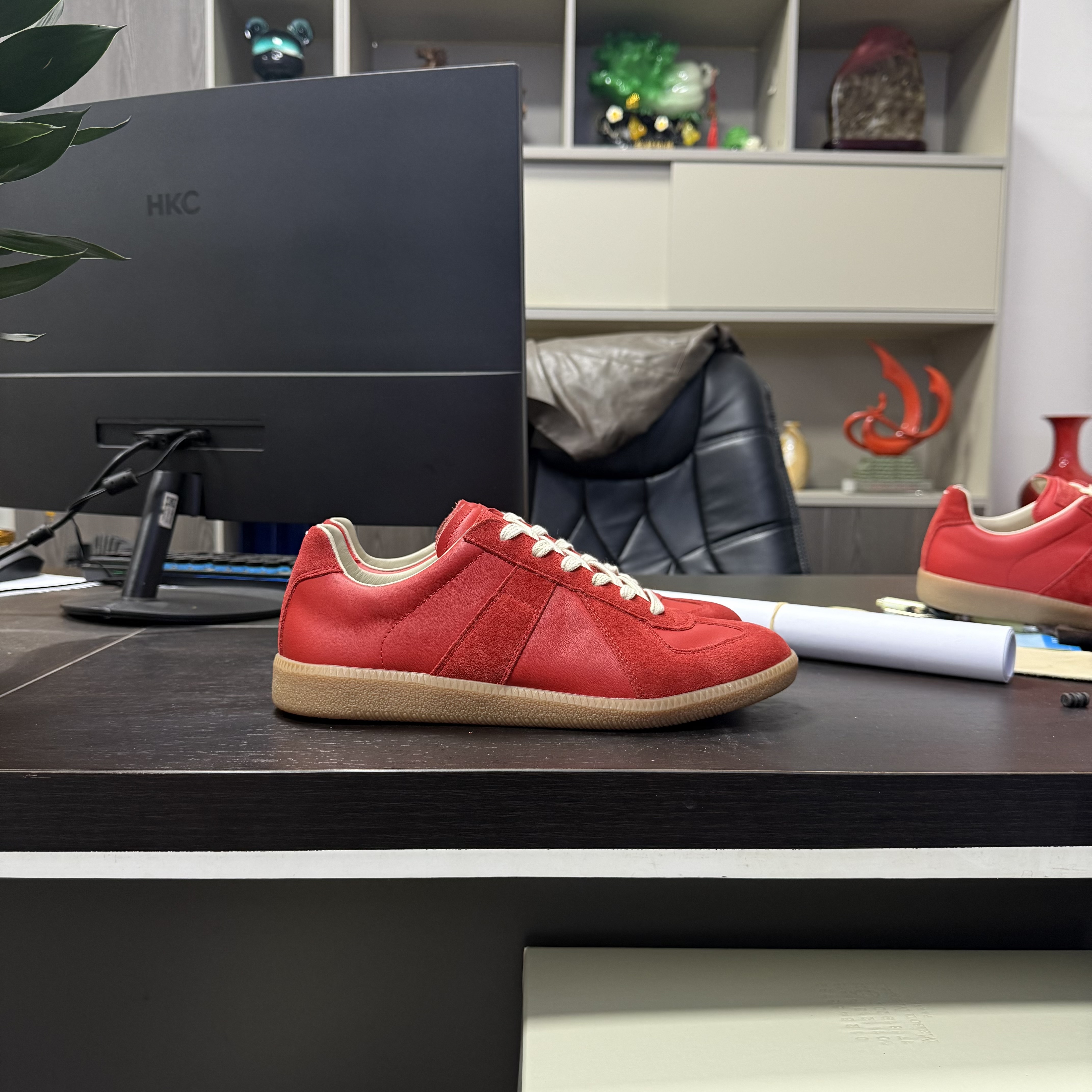 Maison Margiela Replica GAT Sneakers — Red 4