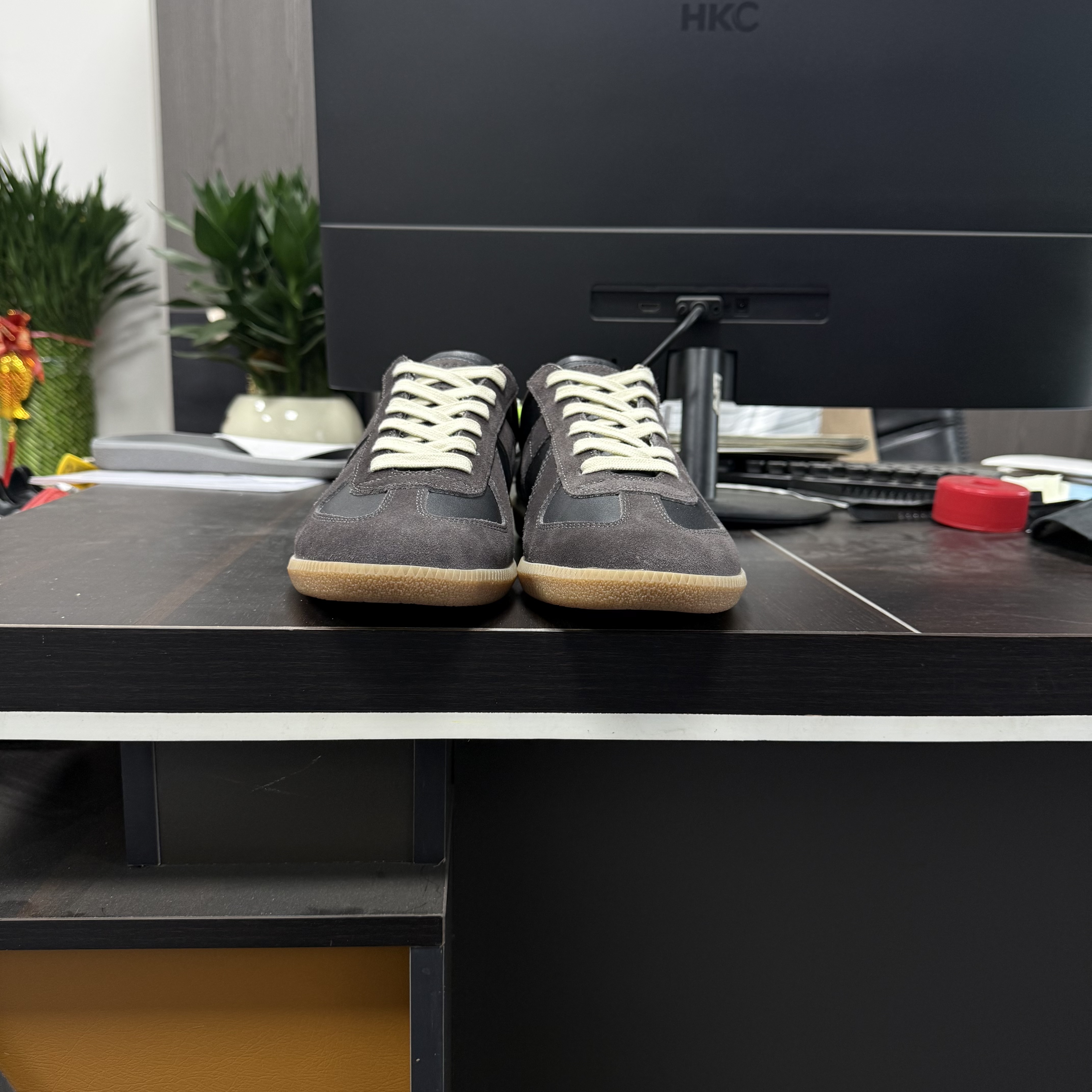 Maison Margiela Replica GAT Sneakers — Black Brown 3