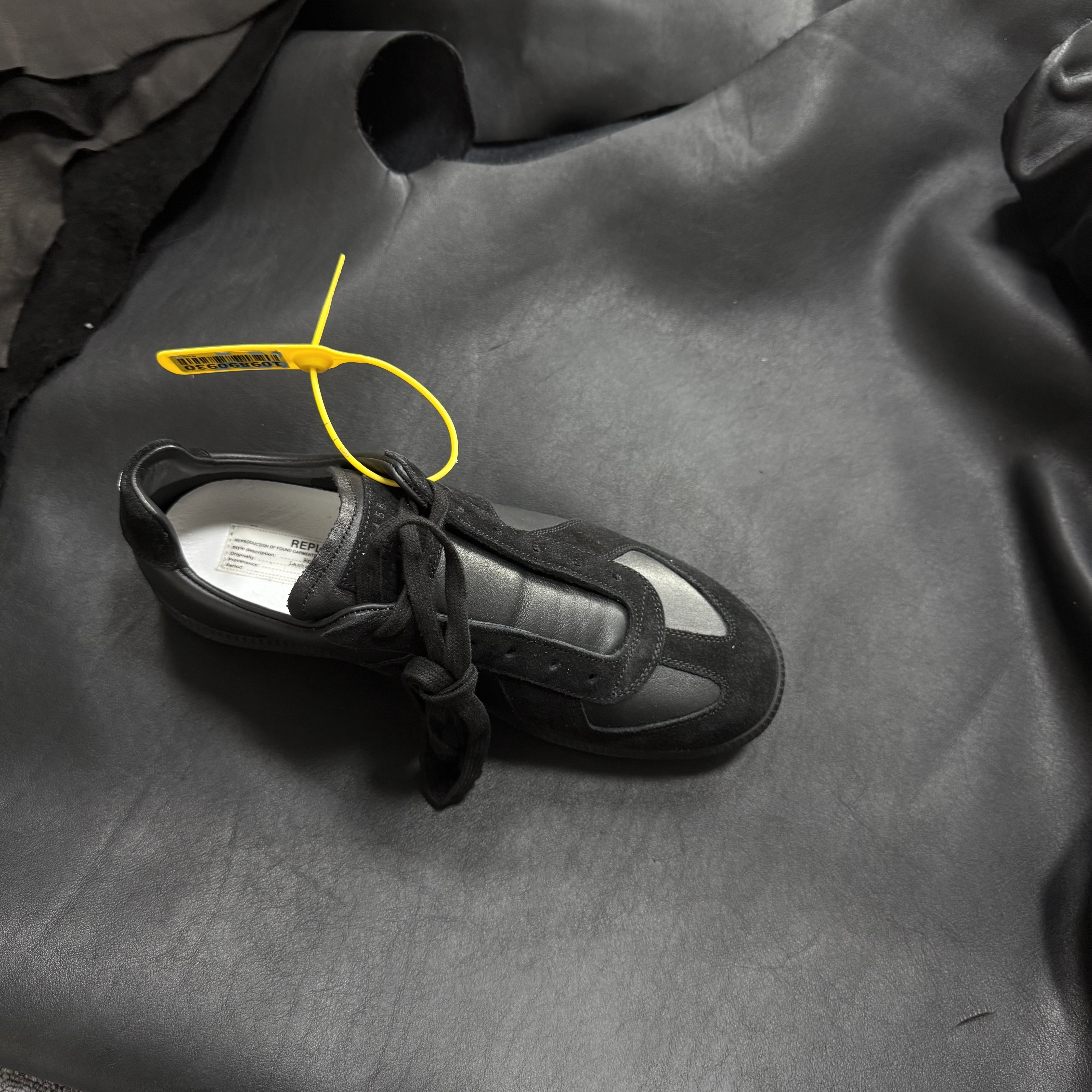 Maison Margiela Replica GAT Sneakers — Full Black 2