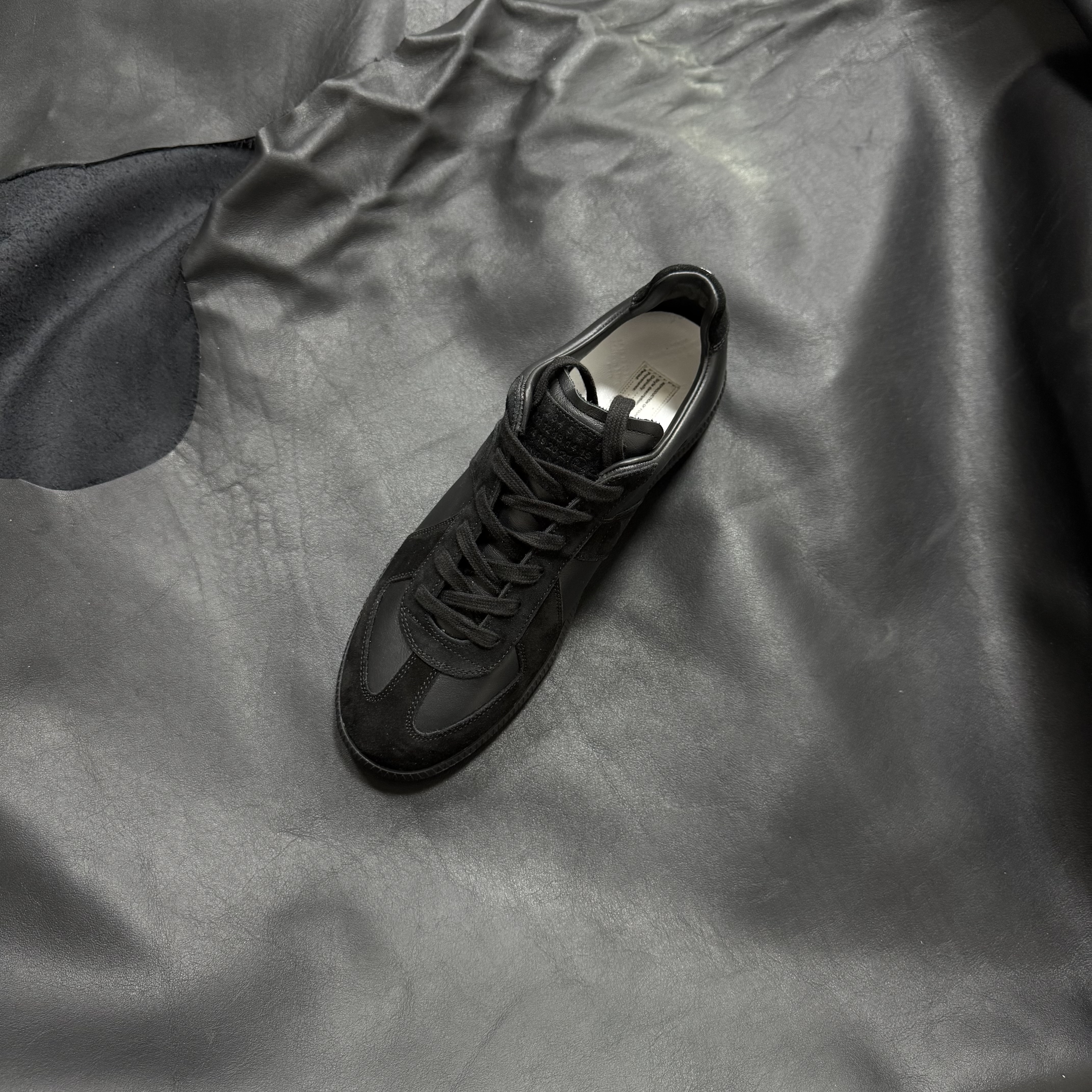 Maison Margiela Replica GAT Sneakers — Full Black 3