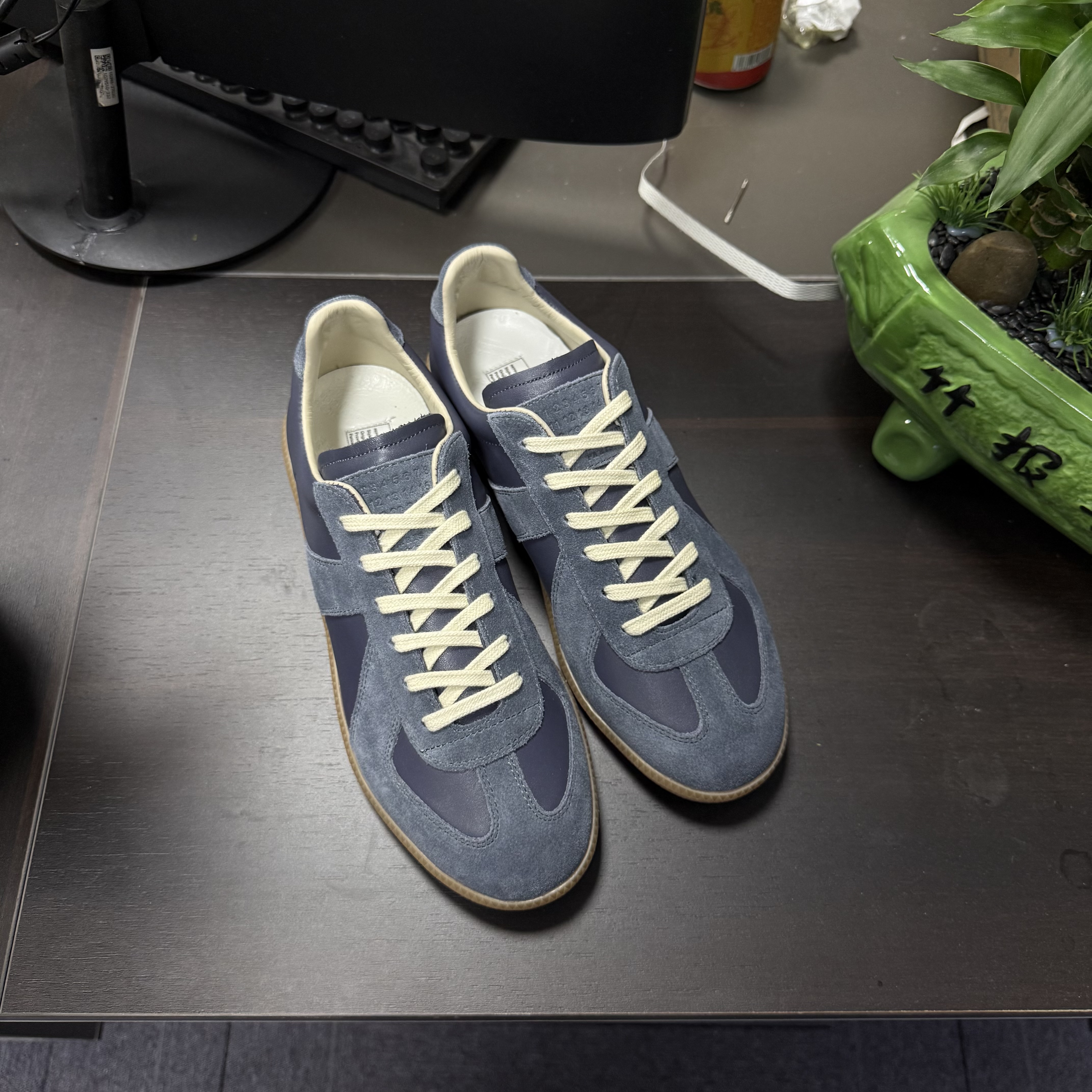 Maison Margiela Replica GAT Sneakers — Navy 3
