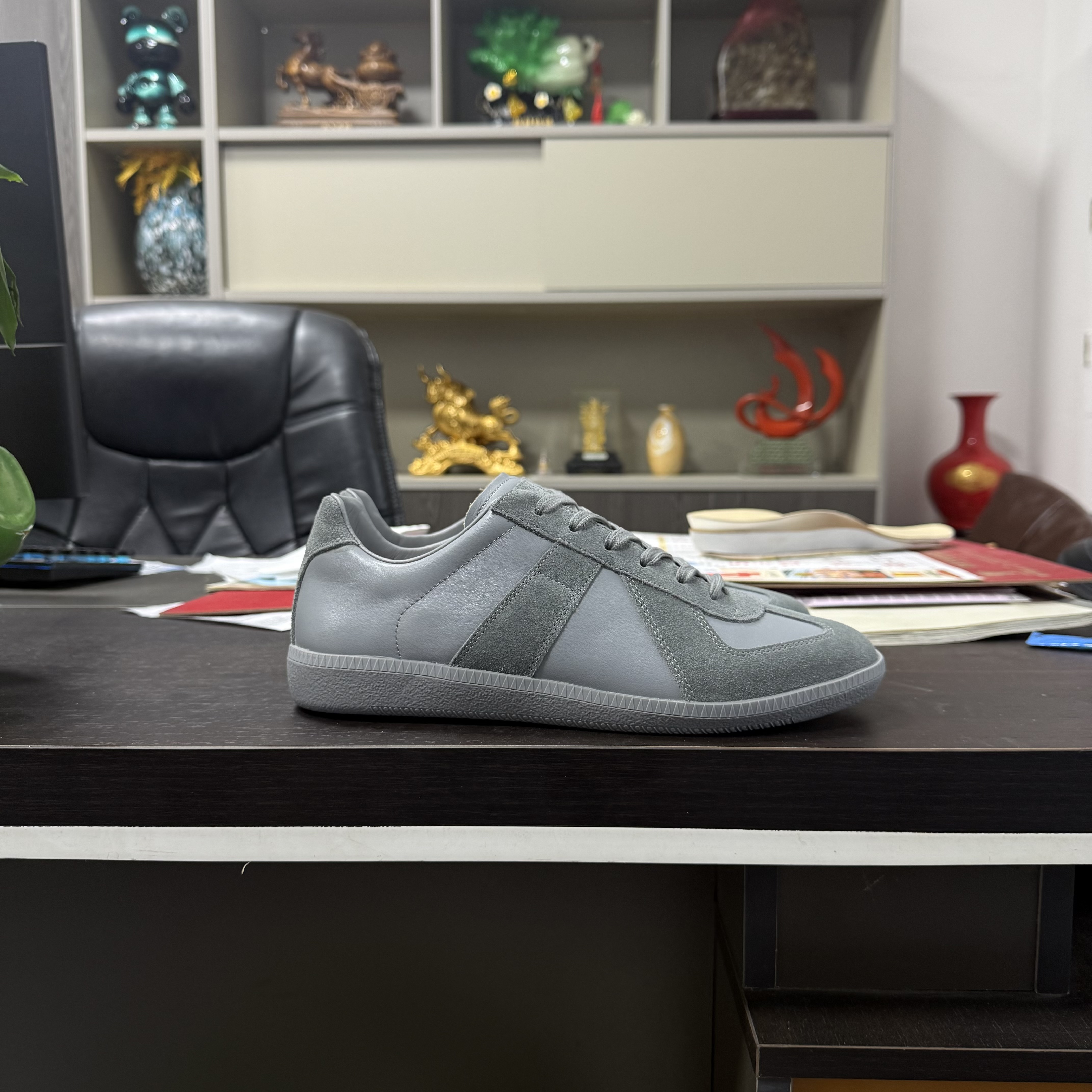 Maison Margiela Replica GAT Sneakers — Ghost Grey 2