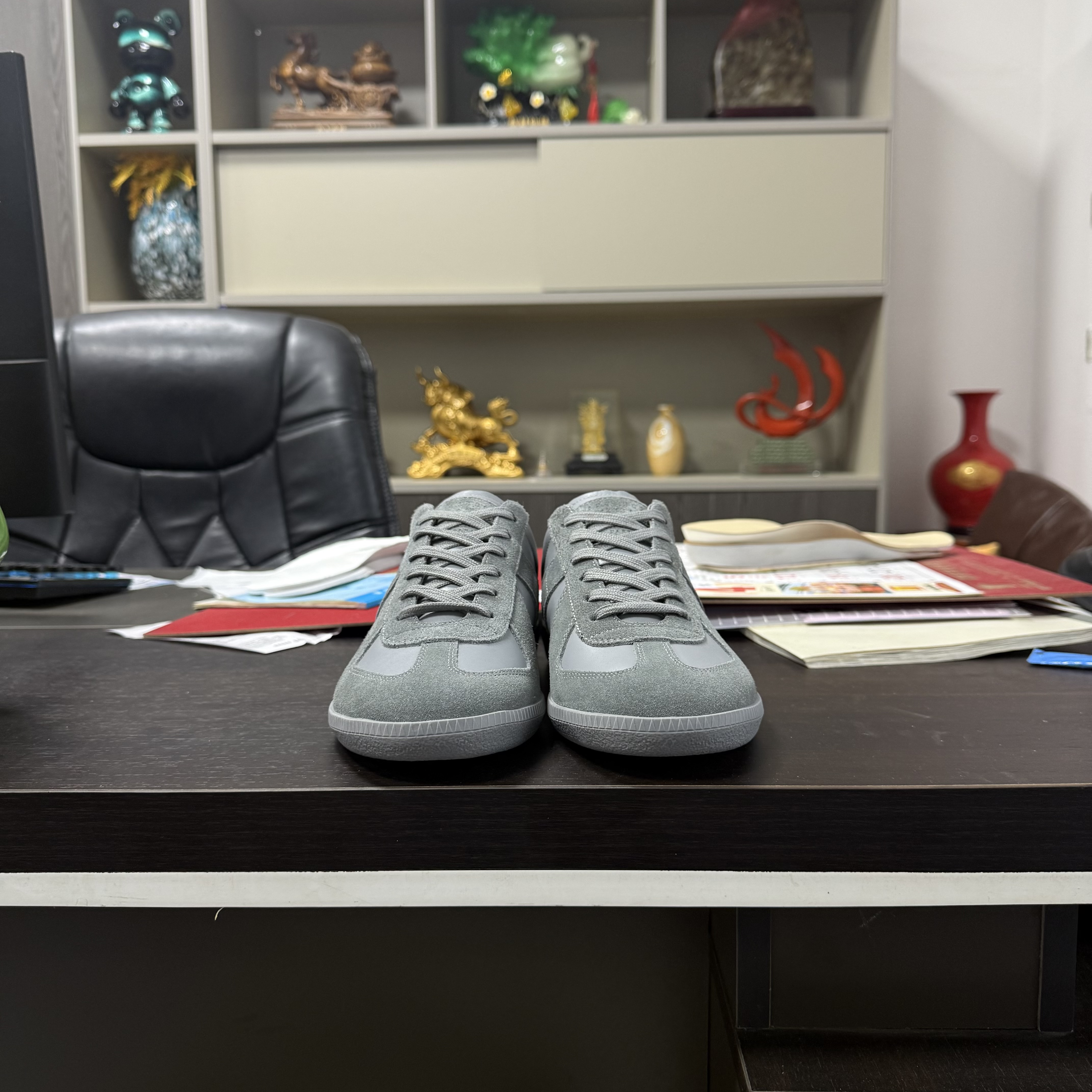 Maison Margiela Replica GAT Sneakers — Ghost Grey 4