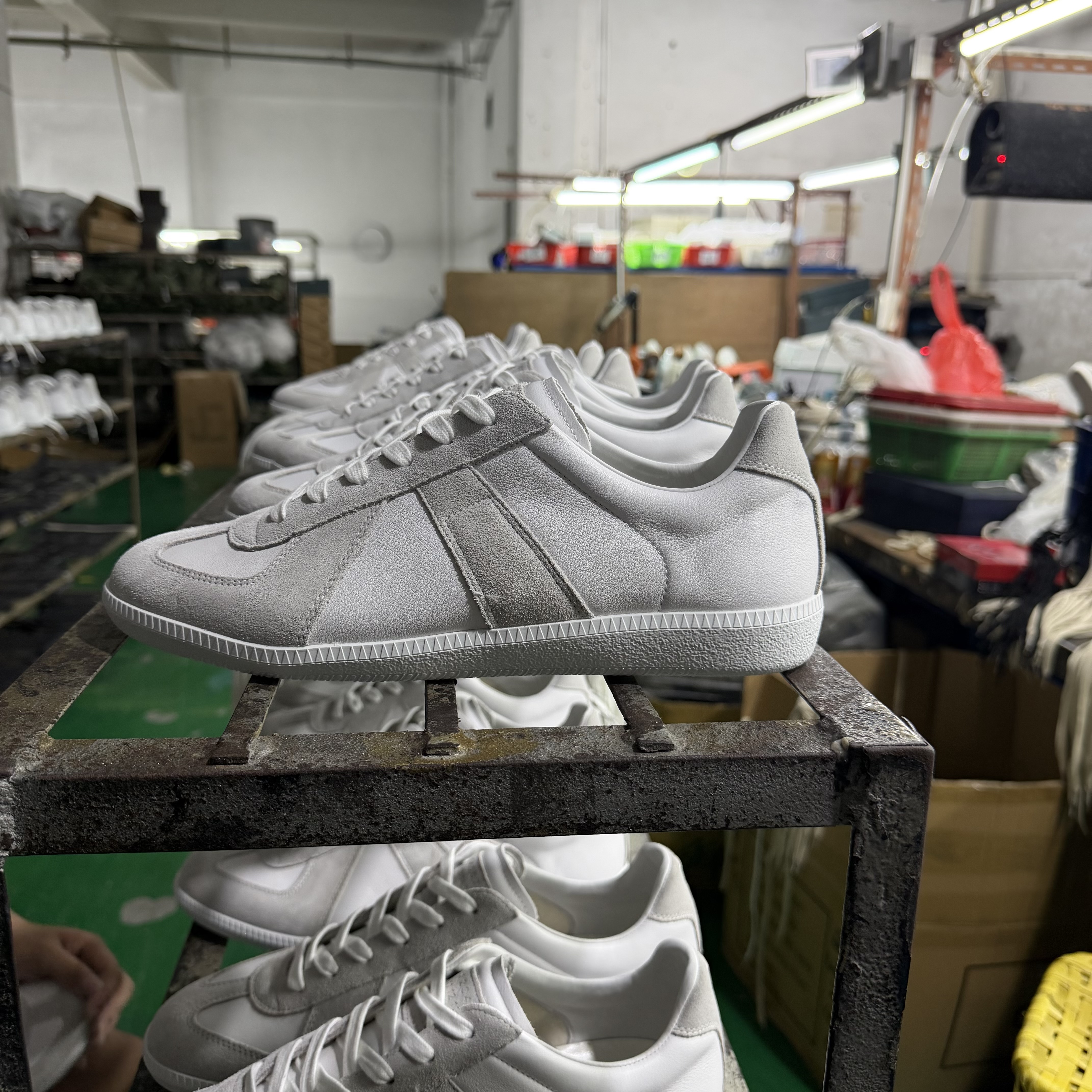 Maison Margiela Replica GAT Sneakers — Full White 2