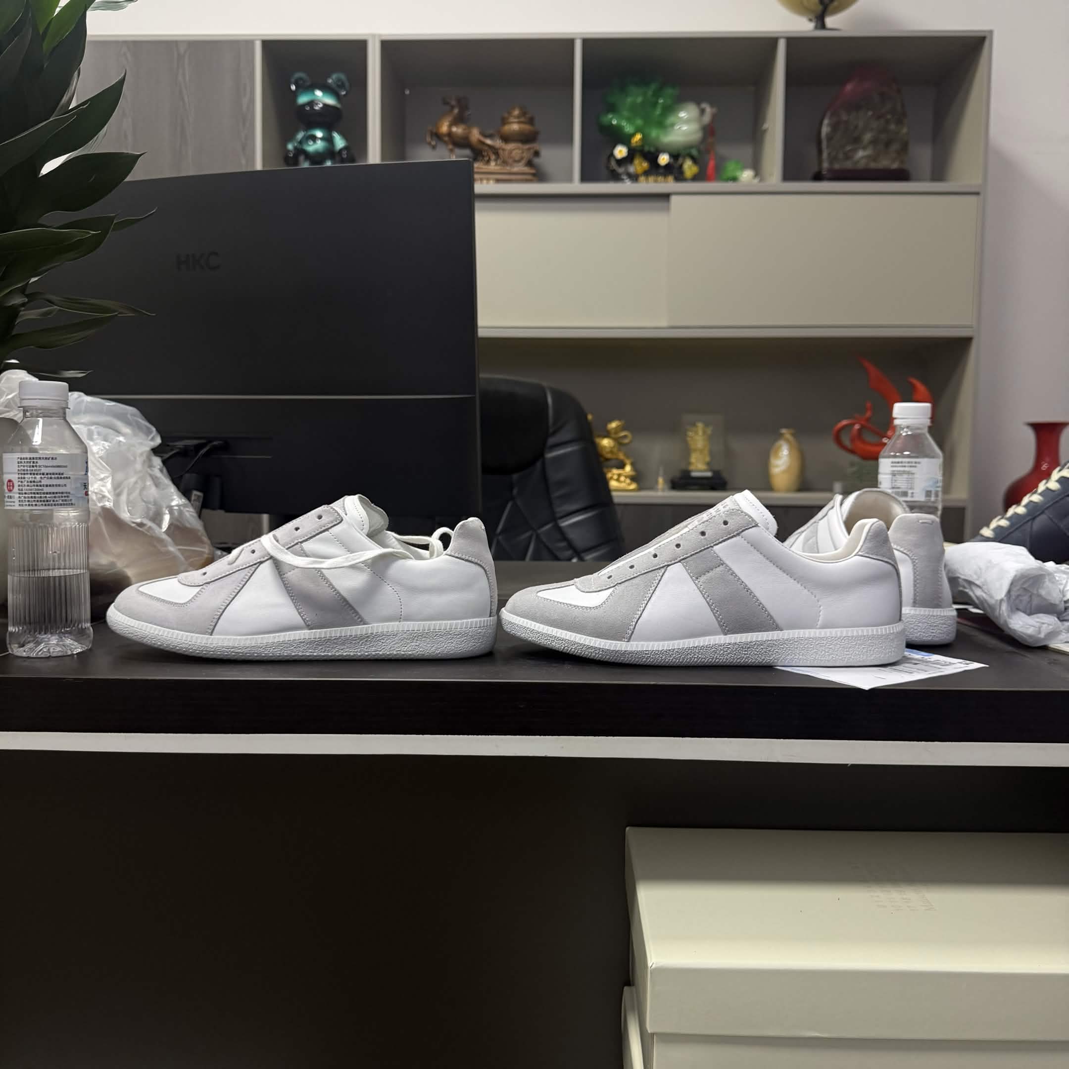 Maison Margiela Replica GAT Sneakers — Full White 3