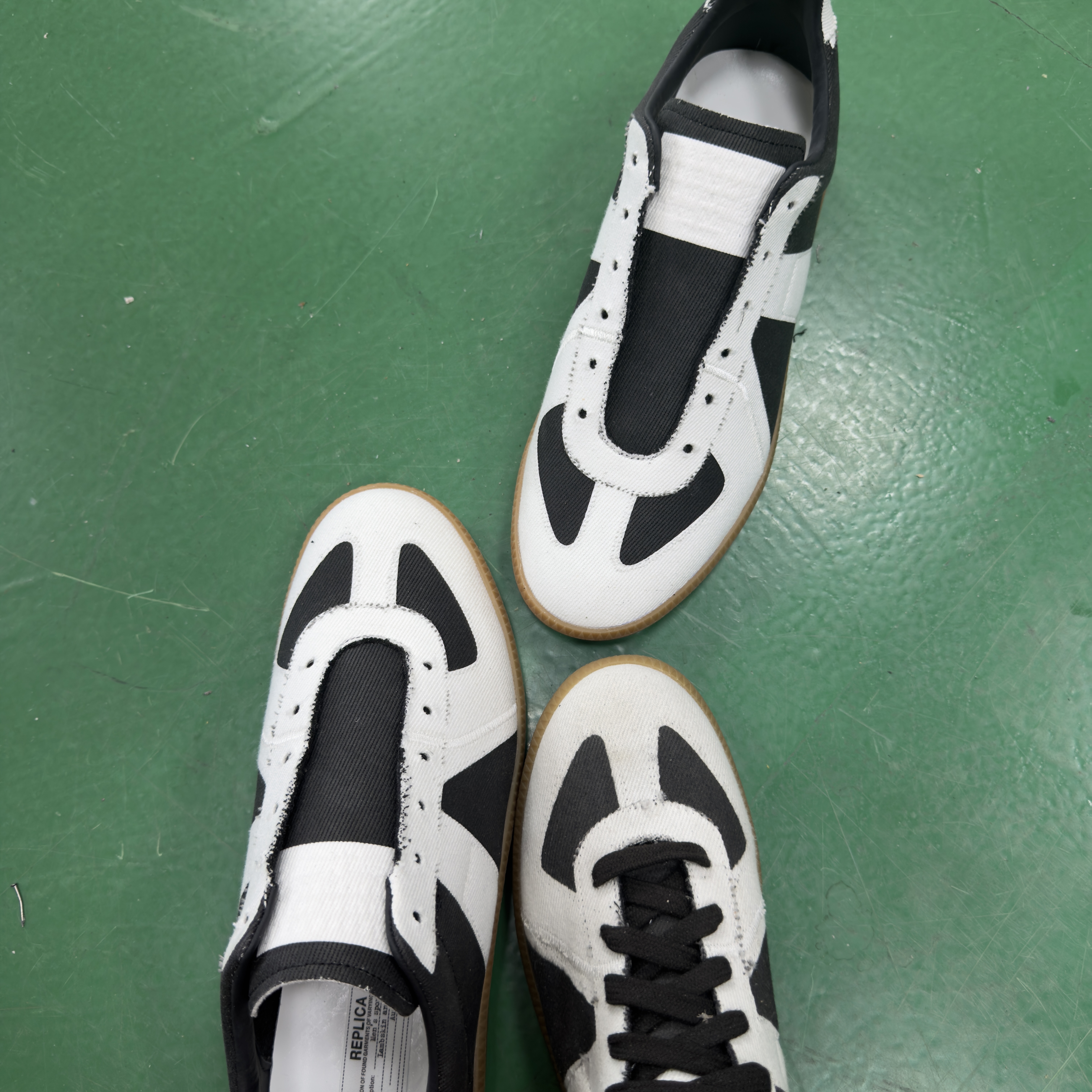 Maison Margiela Replica GAT Sneakers — Oreo 4
