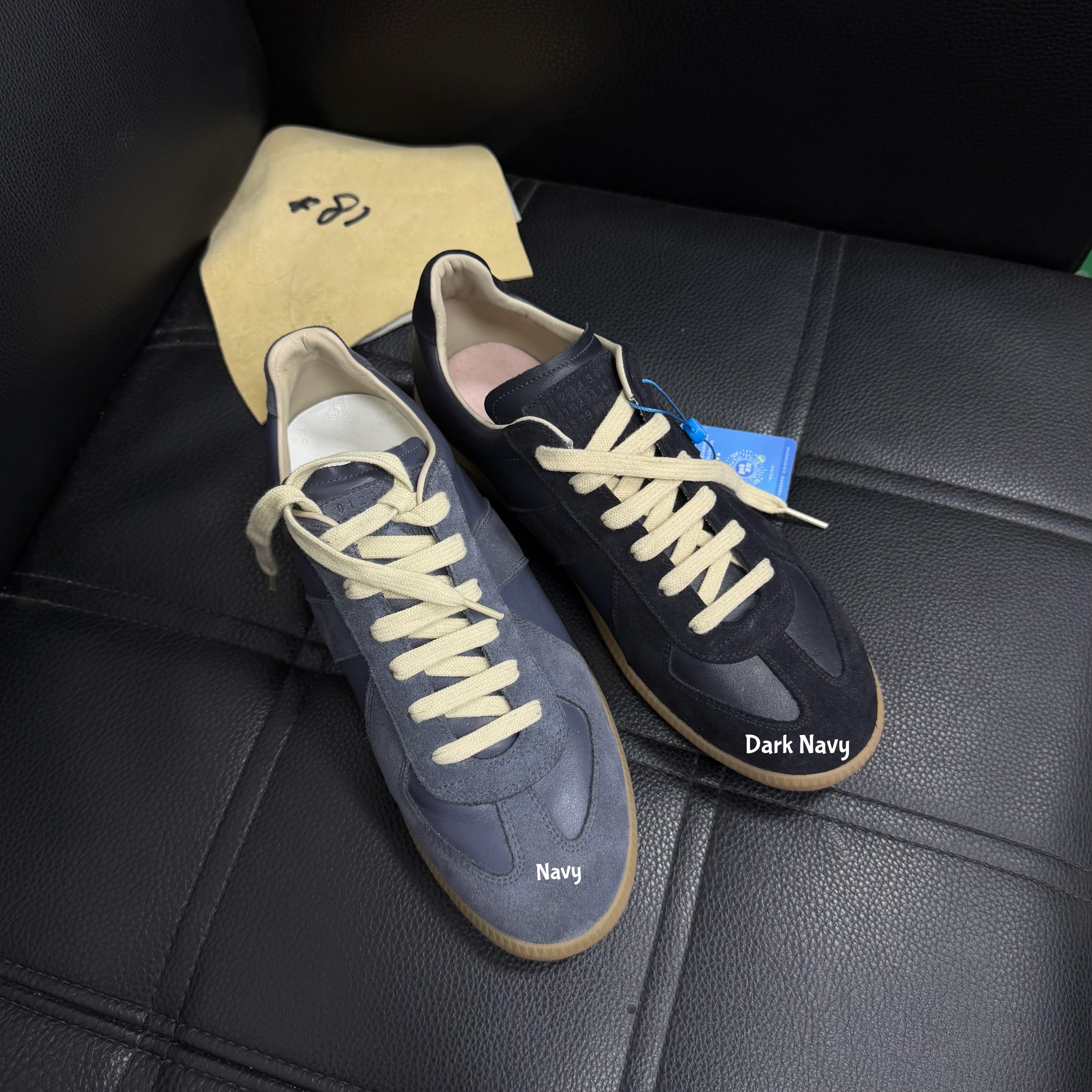 Maison Margiela Replica GAT Sneakers — Dark Navy 3