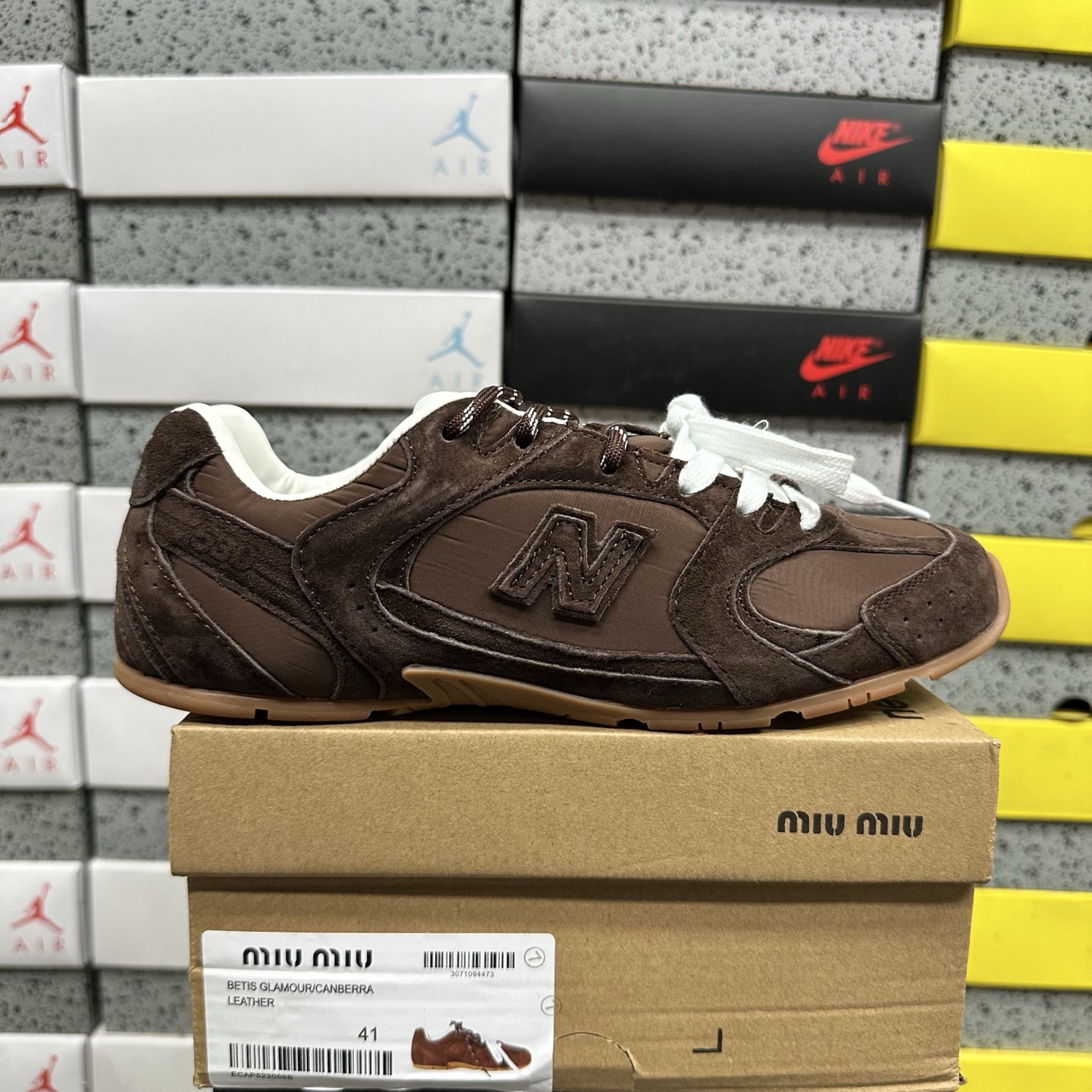New Balance x Miu Miu 530 SL Cocoa Brown