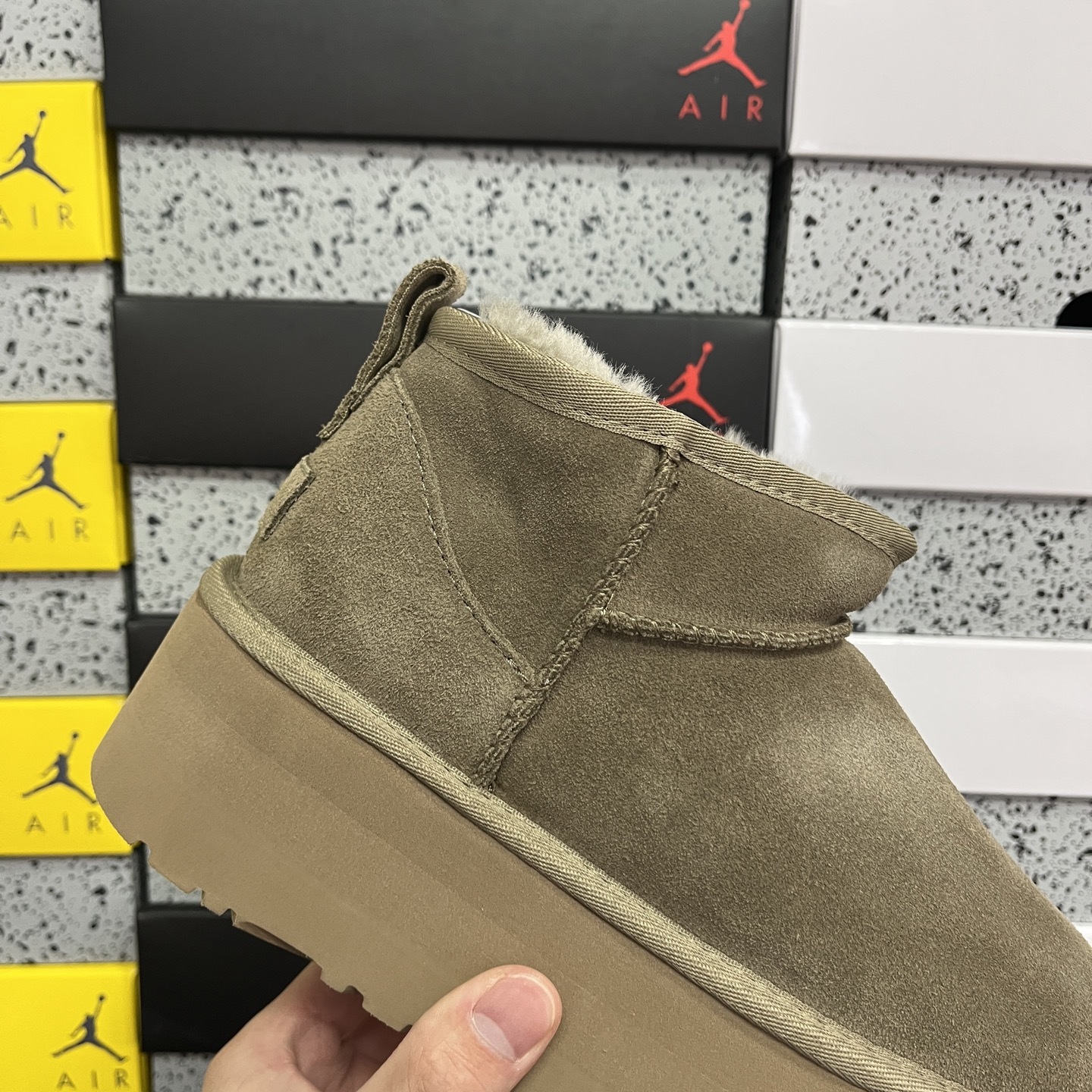 UGG Snow Boots W/ Antelope Brown 1115092 3