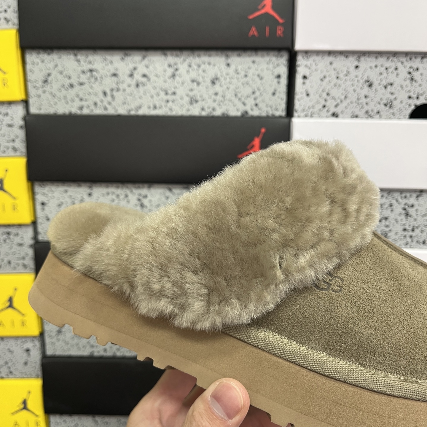 UGG Snow Boots W/ 3CM Star Slipper Antelope Brown 1122550 3