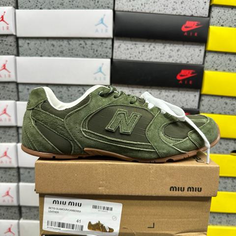 New Balance x Miu Miu 530 SL Forest Green